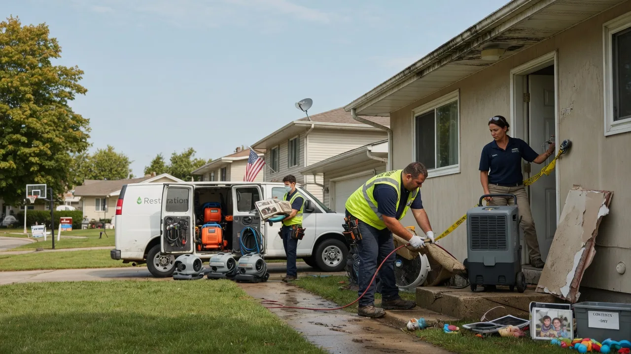 Water Damage Restoration in Springville, PA near me
